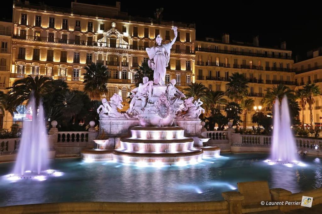 Charmant T2 - Hypercentre - 24/7 Appartement Toulon Buitenkant foto